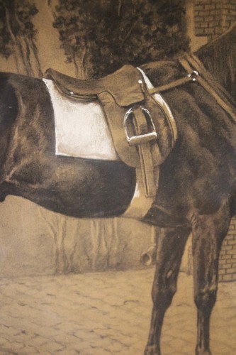 Cheval harnaché, Alfred de Dreux (1810-1860) - Louis-Philippe