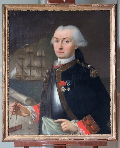 Portrait d'Antoine Pierre de Clavel, XVIIIe siècle