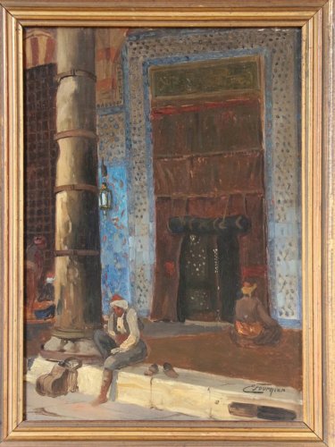 C. Fournier, Mosquée à Istanbul, 1910