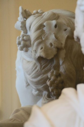 Louis XVI - Buste de nymphe en marbre XVIIIe siècle