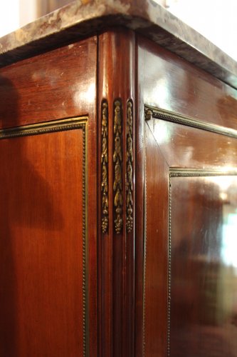 Meuble d'appui en acajou d'époque Louis XVI, XVIIIe siècle - Louis XVI