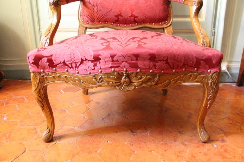 Fauteuil époque Régence XVIIIe siècle - Sièges Style Régence