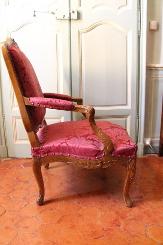 XVIIIe siècle - Fauteuil époque Régence XVIIIe siècle