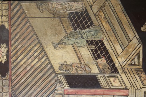Paravent en laque de Coromandel, Chine milieu du XVIIIe siècle - 