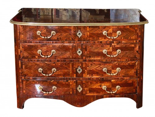 Commode en palissandre fin XVIIe siècle