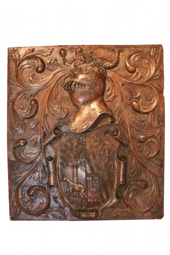 Woodwork element - France, Burgundy 17th century