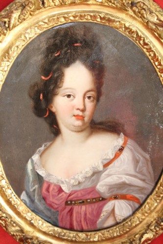 Louis XIV - Portrait présumé de Madame de Maintenon - École française du XVIIe siècle