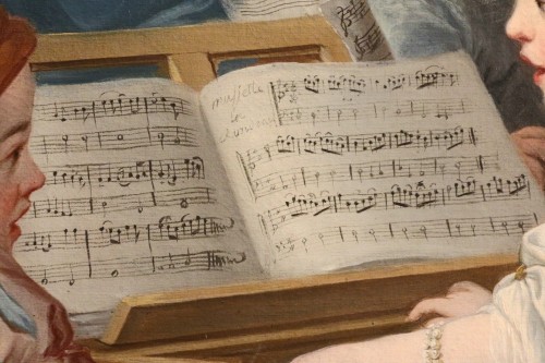 Antiquités - Allégorie de la musique, entourage de Carle van Loo, XVIIIe