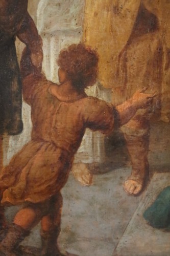 XVIIe siècle - La présentation au temple - École italienne du XVIIe siècle