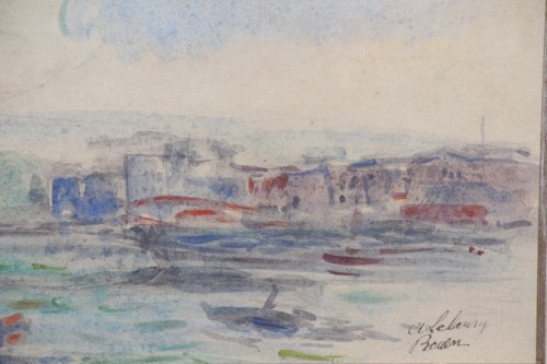 Tableaux et dessins Dessin, Aquarelle & Pastel - Albert Lebourg (1849-1928) - Ville de Rouen