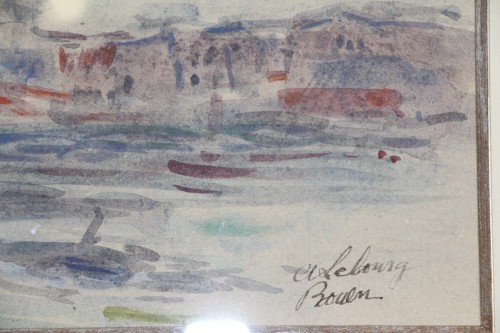Albert Lebourg (1849-1928) - Ville de Rouen - Didascalies