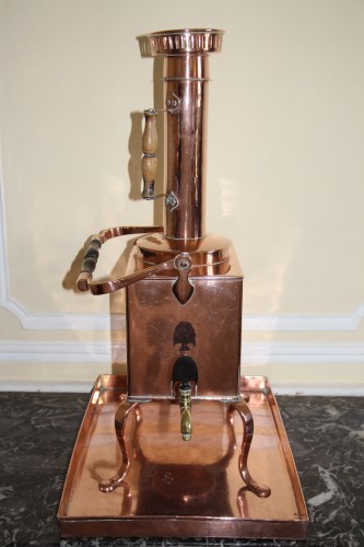 Fontaine à eau chaude en cuivre, époque du Directoire, fin du XVIIIe siècle - Objets de Curiosité Style Directoire
