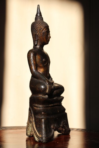 XVIIe siècle - Bouddha en bronze "les Mudrà" - Chine XVIIe siècle