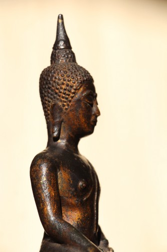 Bouddha en bronze "les Mudrà" - Chine XVIIe siècle - 