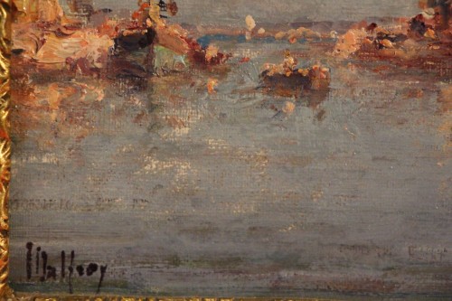 XIXe siècle - Charles MALFROY (1862-1918) - Les Martigues, circa 1890