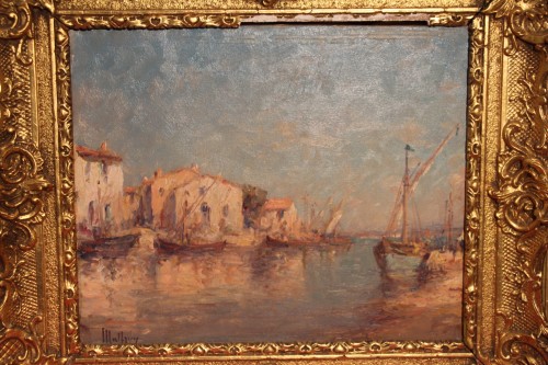 Art nouveau - Charles MALFROY (1862-1918) - Les Martigues, circa 1890