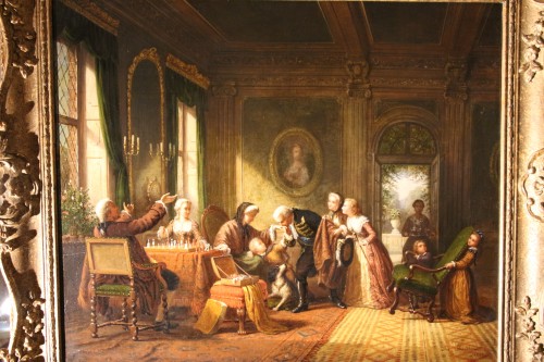 Tableaux et dessins Tableaux XIXe siècle - Les présentations - ANSI SHEARBON, 1868