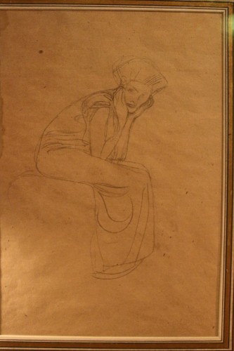 Antiquités - Gustav KLIMT (1862-1918) - Femme assise