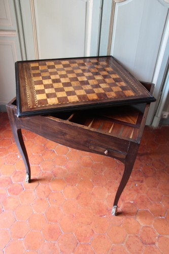 Mobilier Table à Jeux - Table à jeux d'époque Louis XV