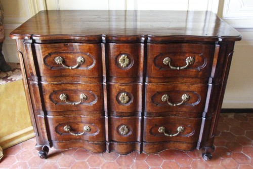 Commode provençale d'époque Louis XV - Mobilier Style Louis XV