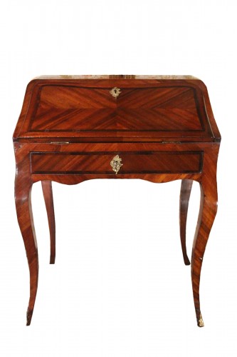 Bureau de pente of child, stamped Jacques DUBOIS