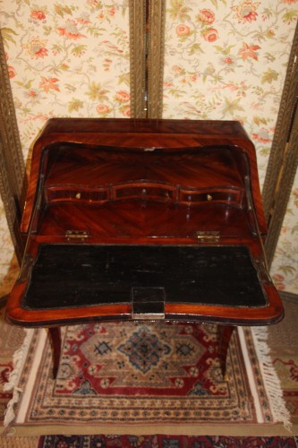 Bureau de pente of child, stamped Jacques DUBOIS - Louis XV