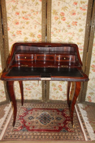 Louis XV - Bureau de pente of child, stamped Jacques DUBOIS