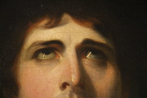 Tableaux et dessins Tableaux XIXe siècle - Portrait de l'acteur John Philip KEMBLE (1757-1823) - Atelier de Thomas LAWRENCE, XIXe