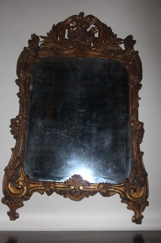 Mirrors, Trumeau  - 18th century Provencal mirror