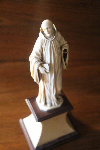 Religious Antiques  - Thomas Aquinas, ivory 18th century