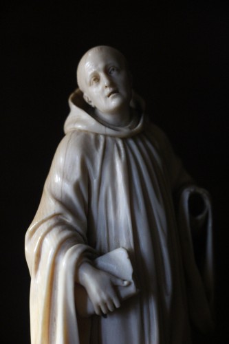 Antiquités - Thomas Aquinas, ivory 18th century
