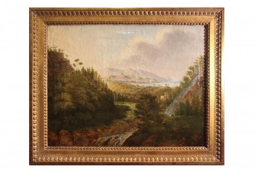 Jean-Antoine Constantin (1756 - 1844) - Vue de Marseille, daté 1789