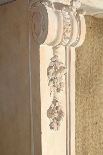 Rare 19th century terra cotta mantel in the Antique style - Louis-Philippe