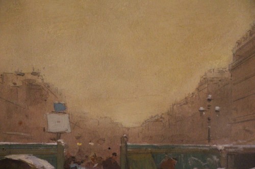 Antiquités - The Grand Boulevards, Paris 1845 - Luigi Loir (181845-1916)