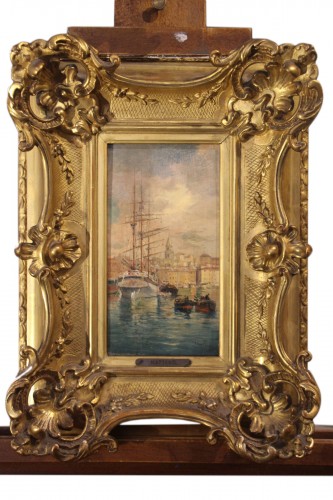 Port of Marseille - Louis Nattero (1870-1915)