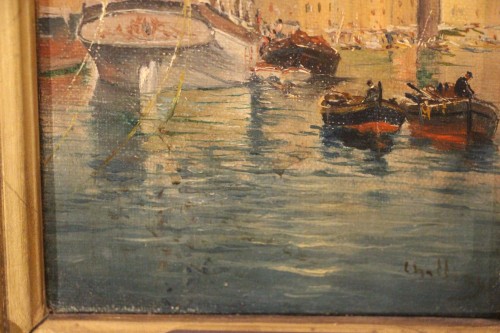 19th century - Port of Marseille - Louis Nattero (1870-1915)