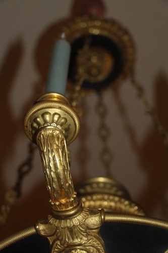 19th century - Bronze  chandelier, Louis-Philippe period