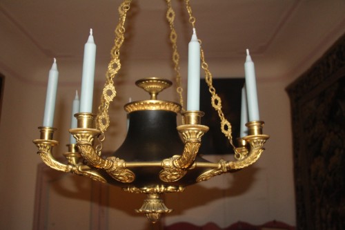 Louis-Philippe - Bronze  chandelier, Louis-Philippe period