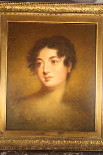 Tableaux et dessins Tableaux XIXe siècle - Sir Thomas LAWRENCE (1769-1830) - Portrait de Miss Anderson