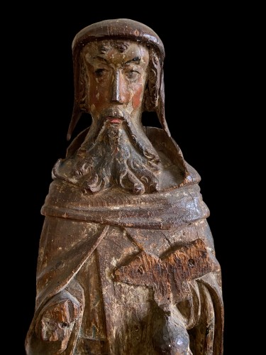 Art sacré, objets religieux  - Saint Antoine (le Grand) - Bruxelles vers 1480