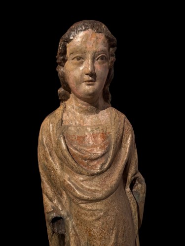 Middle age - Female saint - Region of Cologne, late 13th early 14th century. 