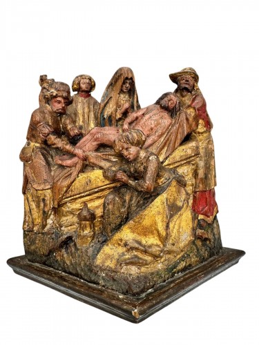 La mise au tombeau du Christ – Fin du XVe siècle Brabant, Bruxelles ?