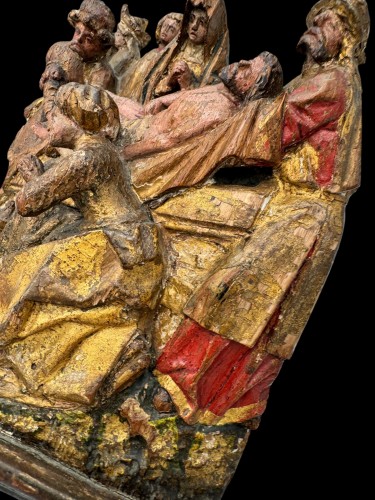 La mise au tombeau du Christ – Fin du XVe siècle Brabant, Bruxelles ? - Moyen Âge