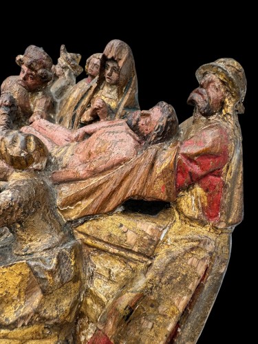 Moyen Âge - La mise au tombeau du Christ – Fin du XVe siècle Brabant, Bruxelles ?