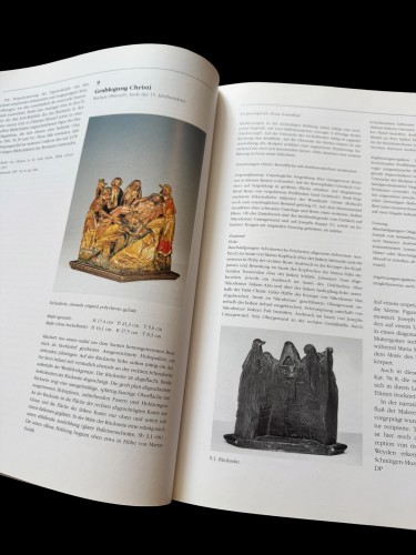 Antiquités - La mise au tombeau du Christ – Fin du XVe siècle Brabant, Bruxelles ?
