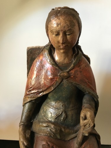 Art sacré, objets religieux  - Sainte Blandine, dite de Lyon - France XVIe siècle