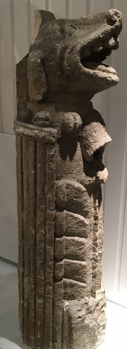Gargouille en pierre- - XVe siècle France - Moyen Âge