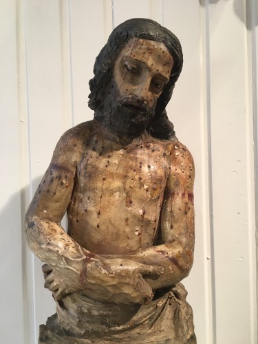 Art sacré, objets religieux  - Ecce Homo, Italie (?) XVIe, XVIIe siècle