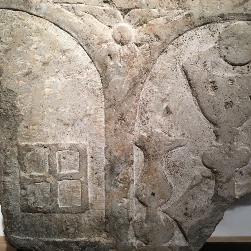 15th century fragment of a tombstone - 