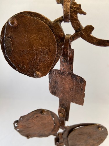 XIe au XVe siècle - Un fragment d'un Collier en cuivre - 12e / 13e siècle - Limoges (?) - France